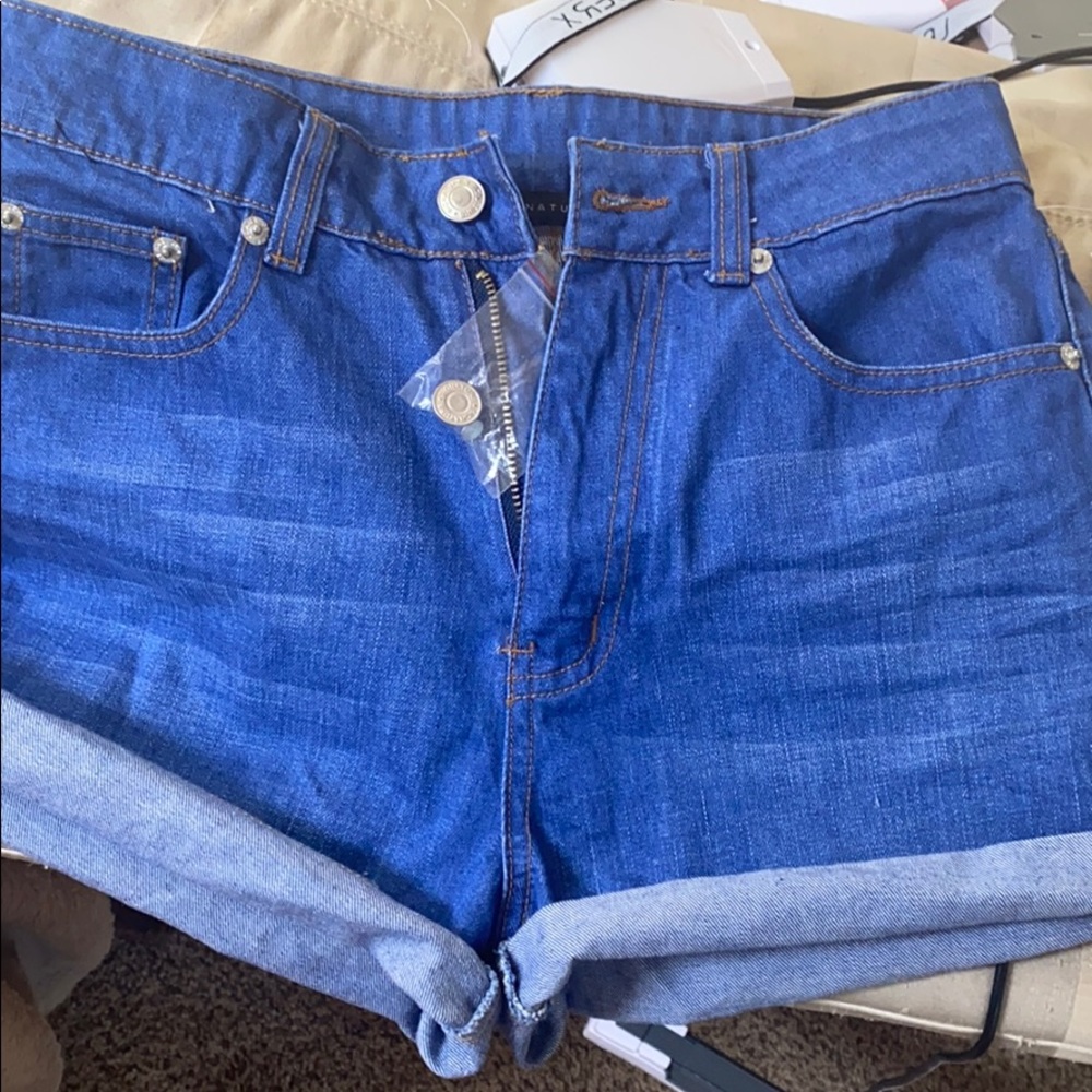 Brand new jean shorts